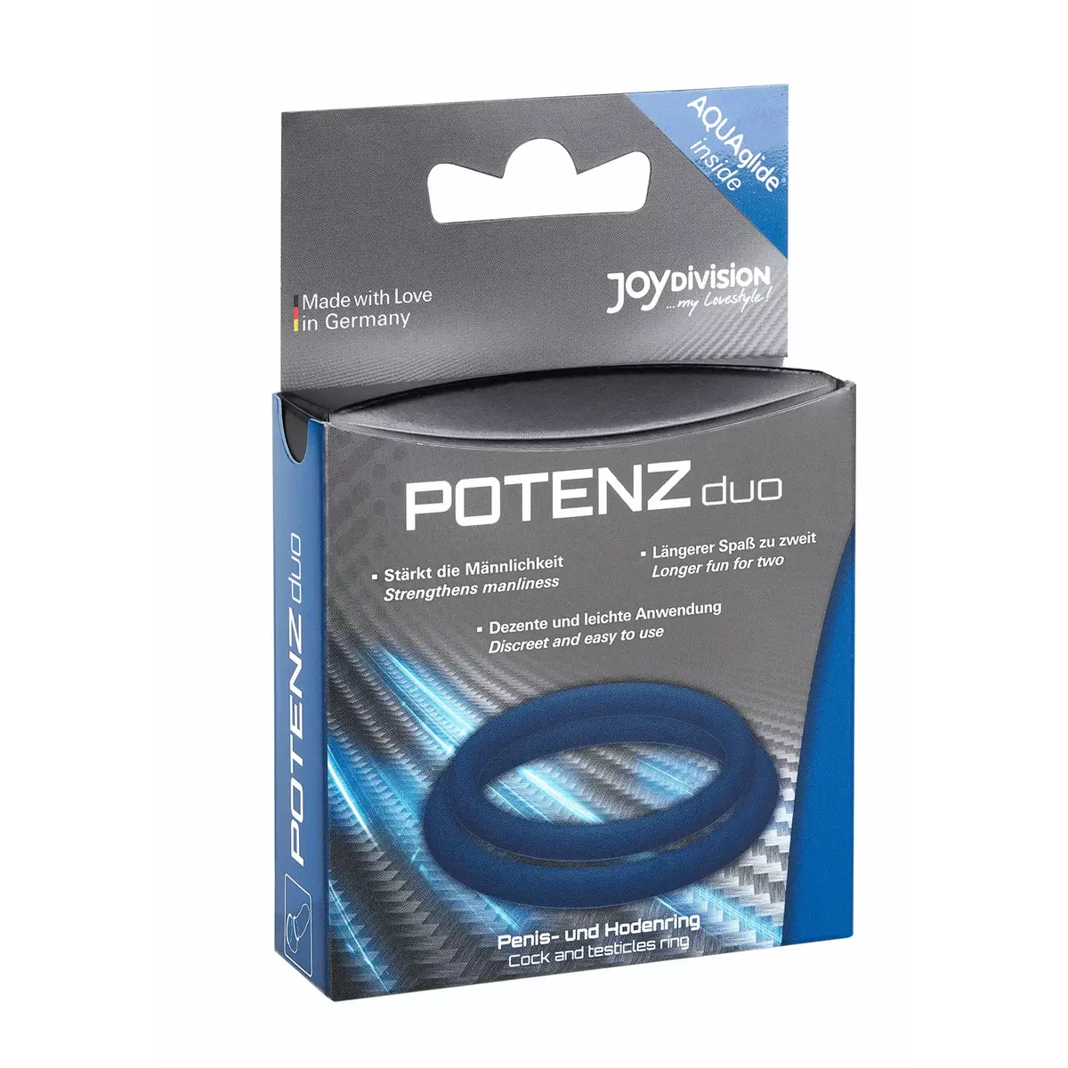 Кольцо POTENZDUO JOYDIVISION BLUE D15632 Photo 4