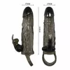 Penisa stiprinājums BAILE BRAVE MAN PENIS COVER WITH RABBIT BLACK Photo 5