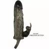 Penisa stiprinājums BAILE BRAVE MAN PENIS COVER WITH RABBIT BLACK Photo 6