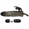 Penisa stiprinājums BAILE BRAVE MAN PENIS COVER WITH RABBIT BLACK Photo 7