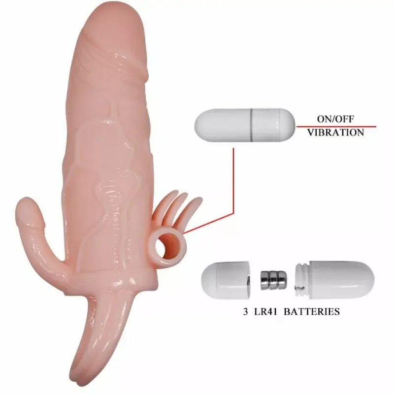 Penis cover BAILE Brave Man 16.5 cm Photo 8