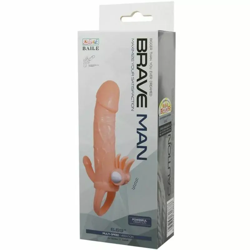 Penis cover BAILE Brave Man 16.5 cm Photo 10