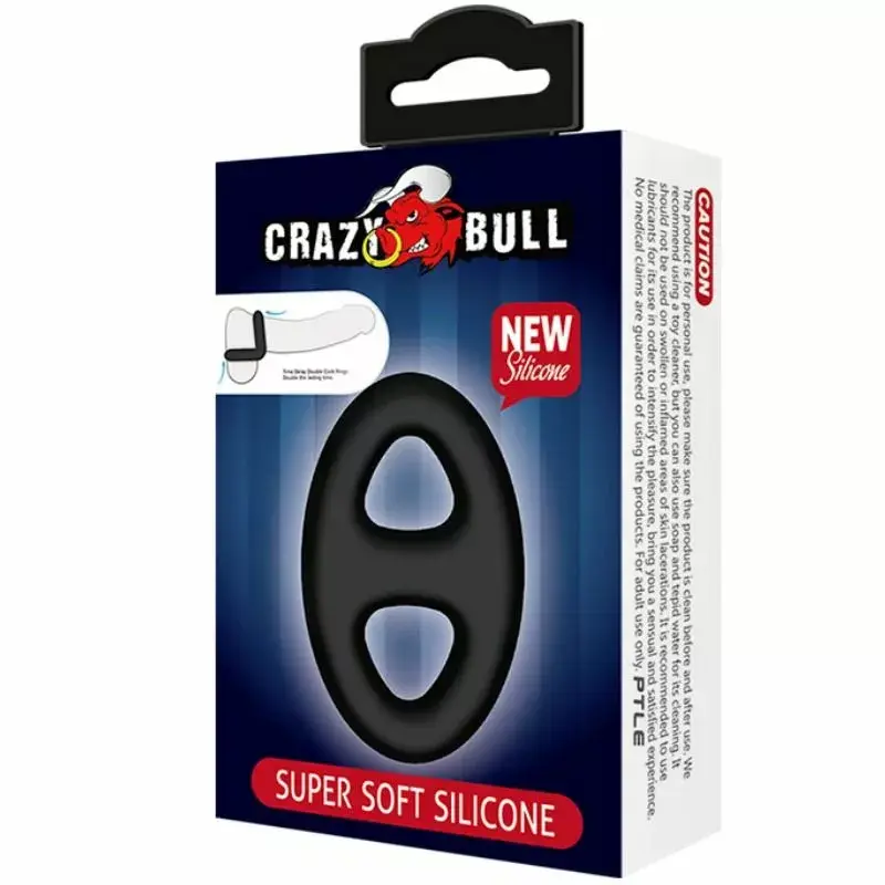 Silikona gredzens crazy bull D-218746 Double Oval Photo 6