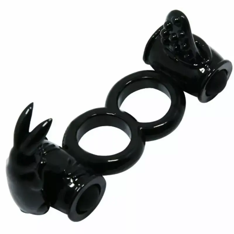 Ring BAILE D-219322 double ring with double rabbit Photo 2
