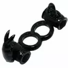 Ring BAILE D-219322 double ring with double rabbit Photo 2