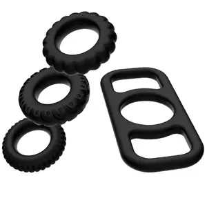 Набор эрекционных колец addicted toys D-226994 — 4 шт., разные размеры