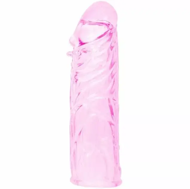 Penis Cover BAILE PINK STIMULATING SILICONE Photo 7