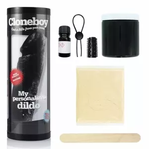 Cloneboy Penis Cloner Kit D31-22616 Black — silicone moulding kit for personal replica