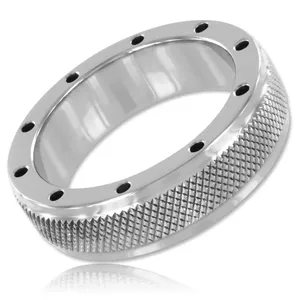 Metal hard metal ring for penis and testicles D-205351, diameter 55 mm