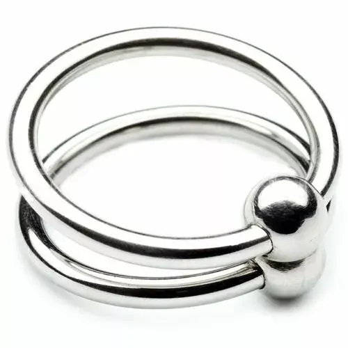 Кольцо metal hard D-205395 — Double Glans Ring 28 мм Photo 2