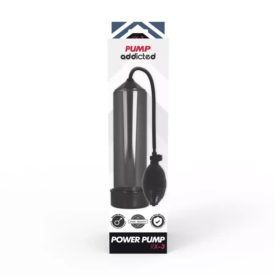 Вакуумная помпа Pump Addicted RX3 Black Photo 3