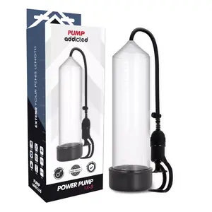 Penis Pump PUMP ADDICTED - RX5 TRANSPARENT