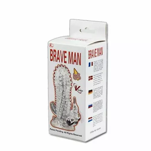 Penis extension BAILE Brave Man Rabbit vibrator D-199980 Photo 3