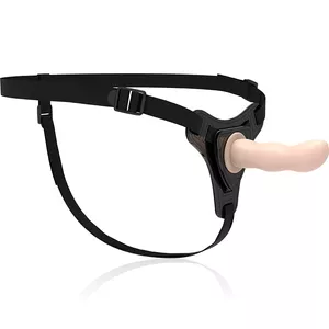 Strap-On Fetiša Pakļautības Josta Gaļas Silikona G-punkts 12.5 cm
