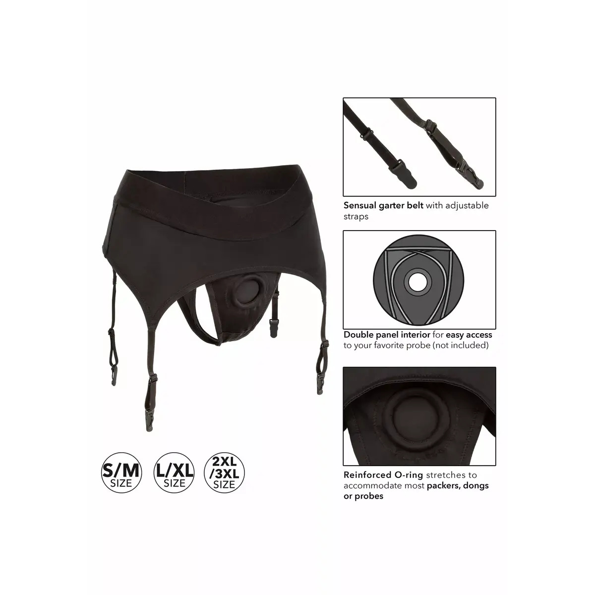 Страп-он CALEXOTICS Boundless Thong L/XL Photo 4