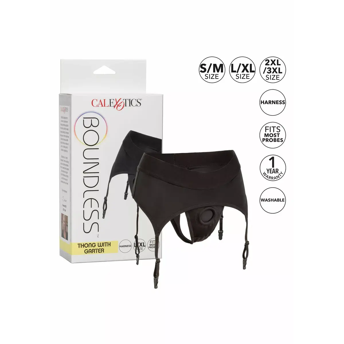 Страп-он CALEXOTICS Boundless Thong L/XL Photo 5