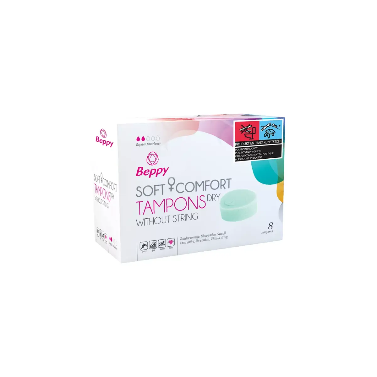 Тампоны Beppy Soft-Comfort Dry 8 шт Photo 1
