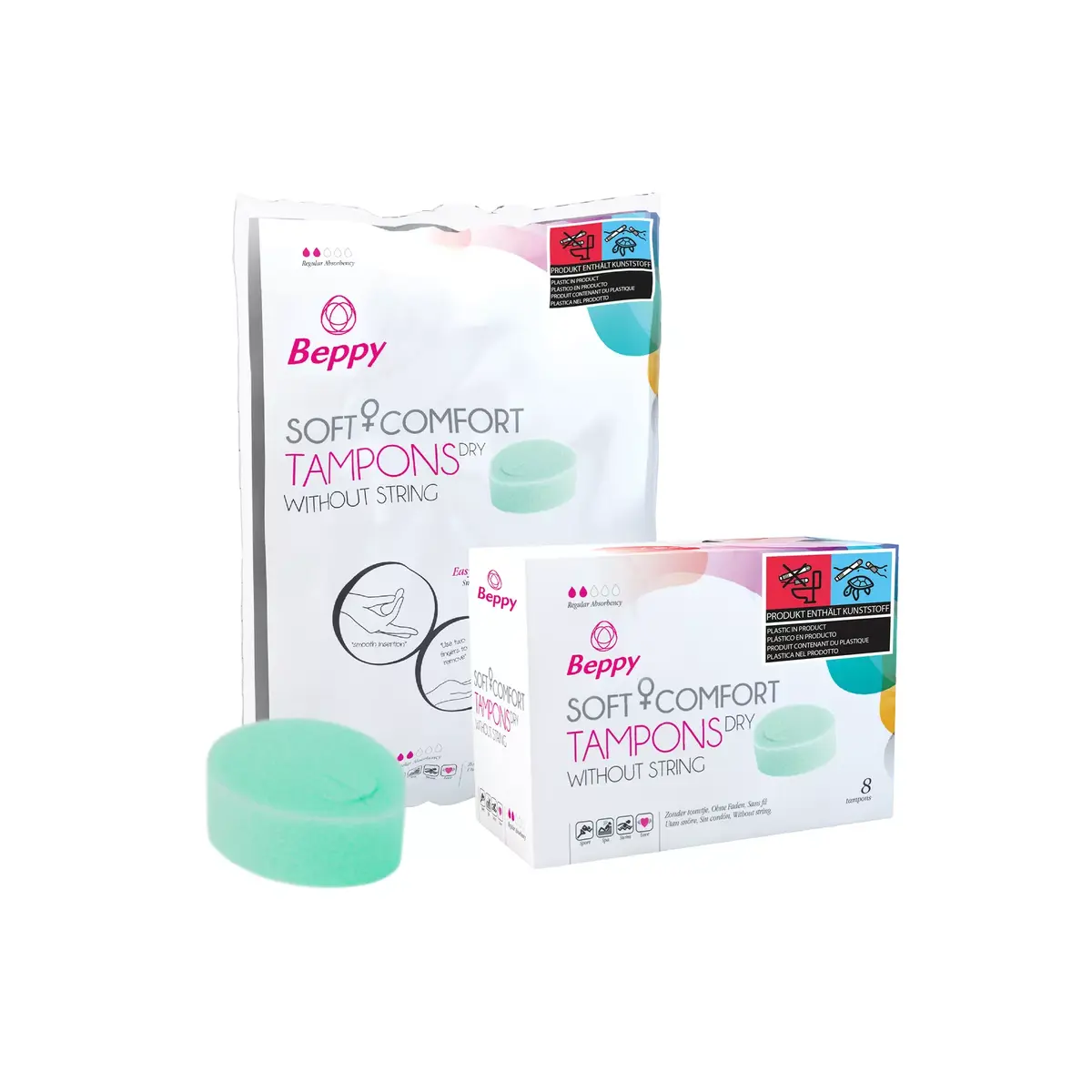 Тампоны Beppy Soft-Comfort Dry 8 шт Photo 5