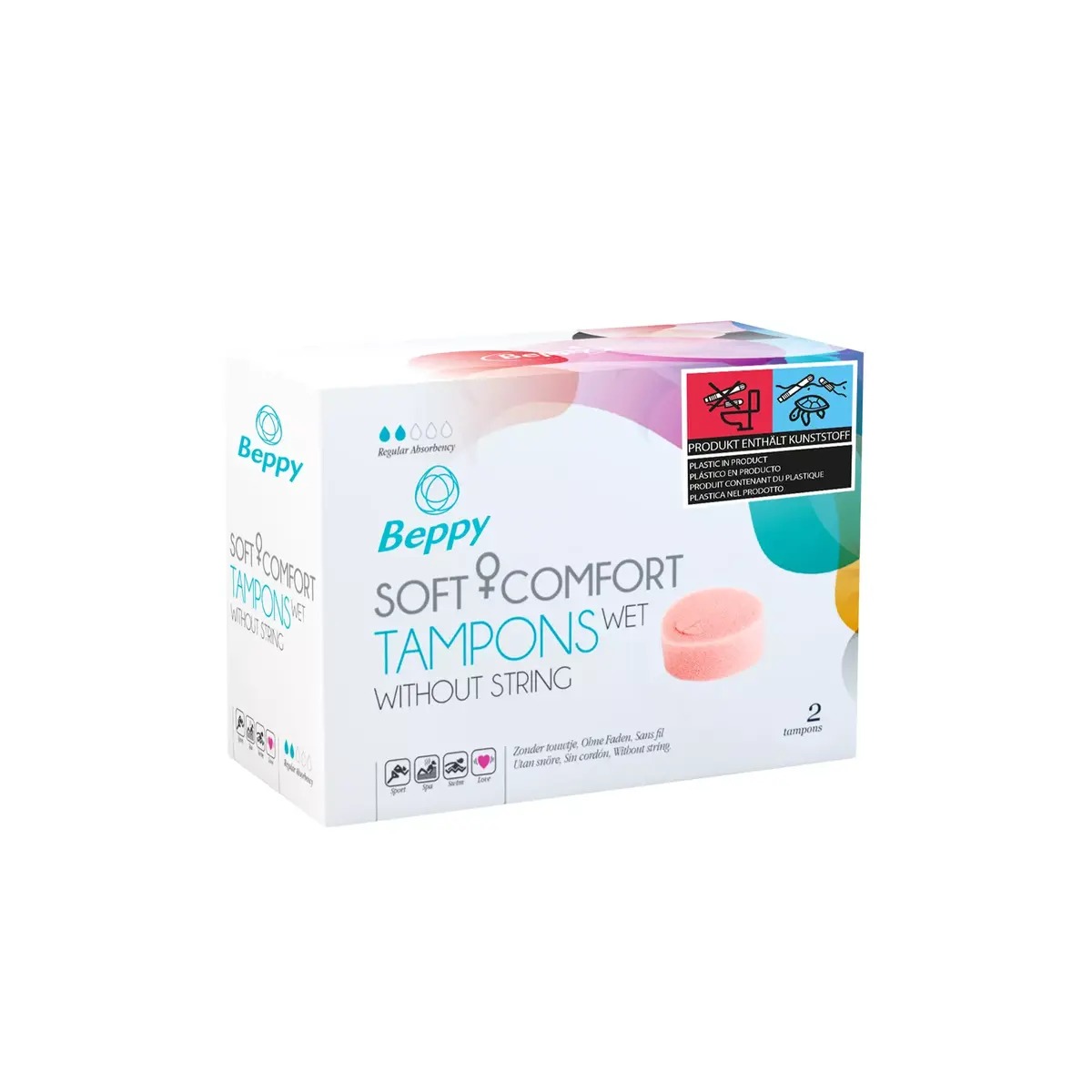 Тампоны Beppy Soft Comfort 2 шт Photo 1