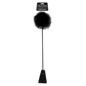 FETISH FANTASY LIMITED EDITION -  BLACK FEATHER CROP