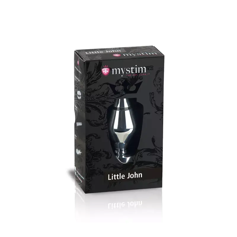 Mystim Little John S e‑stim анальная пробка — 9 см, Ø 4 см Photo 6