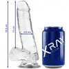 Strap-on x ray XRAY HARNESS + CLEAR COCK 18.5×3.8 cm Photo 6
