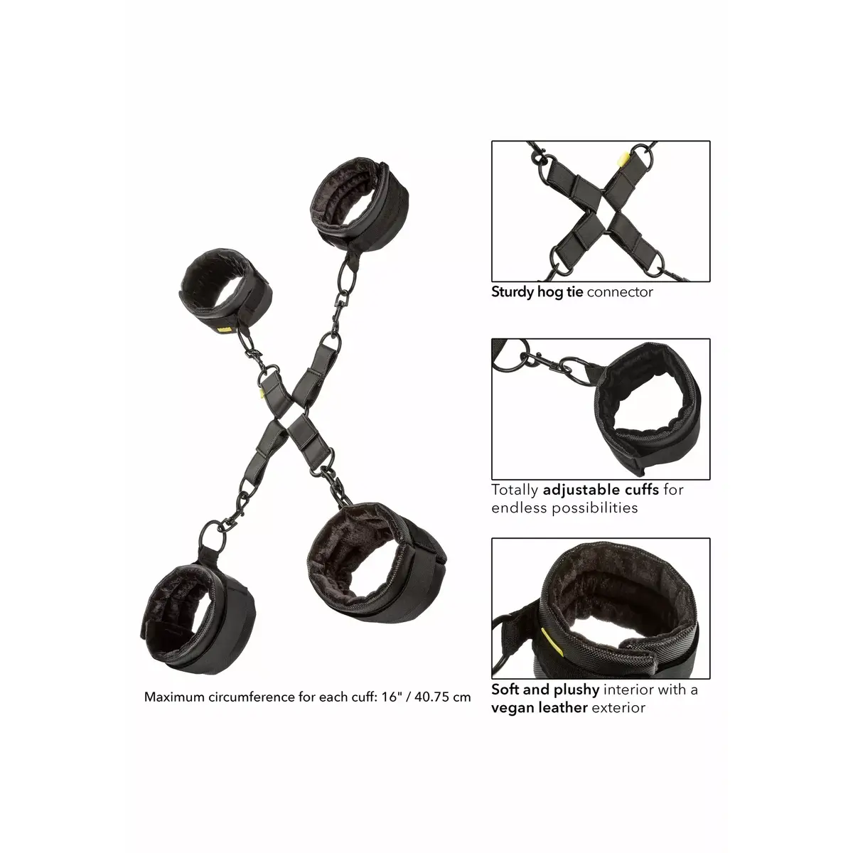 Бондаж CALEXOTICS BOUNDLESS HOG TIE 14245 Photo 5