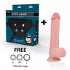Страпон rock army Liquid Silicone Premium Spitfire 21 см Photo 2