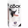Страп‑он King Cock 15,20 см силикон — чёрный Photo 2