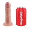 Страп‑он King Cock 15,20 см силикон — чёрный Photo 3