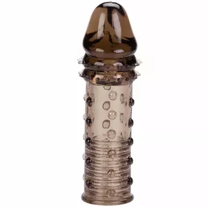 Насадка-удлинитель для пениса California Exotics Adonis Extension Black D-223216, безопасный материал, реалистичная текстура