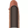 Насадка на пенис VIRILXL LIQUID SILICONE V3 BROWN Photo 3