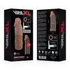 Насадка на пенис VIRILXL LIQUID SILICONE V5 BROWN Photo 2