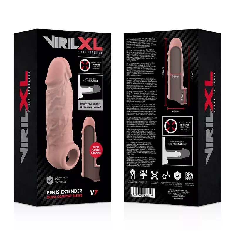 Penisa stiprinājums VIRILXL LIQUID SILICONE V7 Photo 3