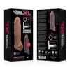 Насадка на пенис VIRILXL LIQUID SILICONE V9 BROWN Photo 4