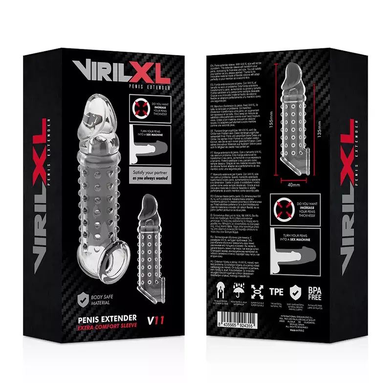 Насадка на пенис VIRILXL V11 Photo 3
