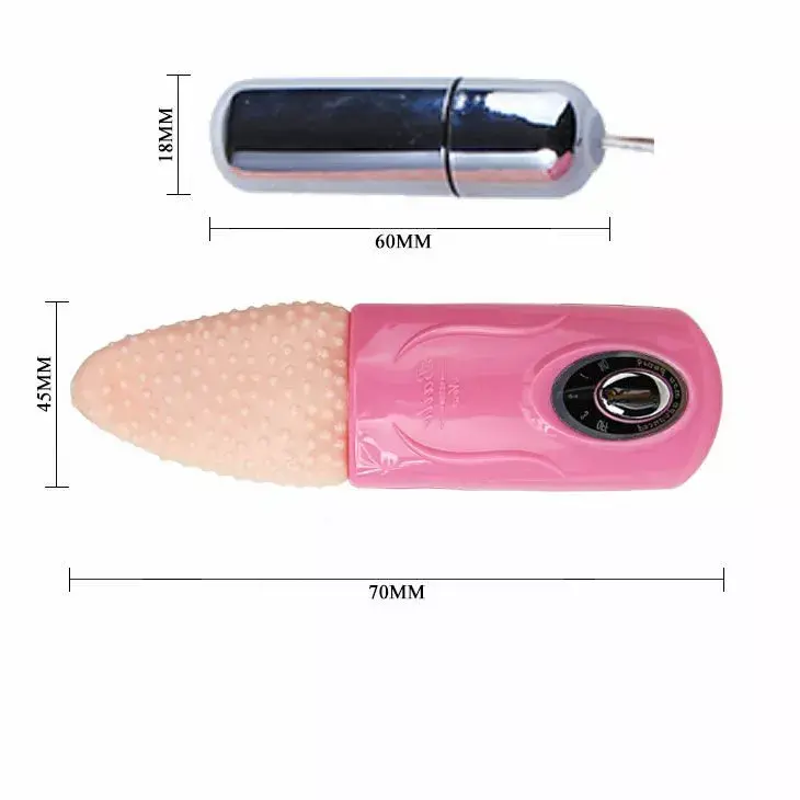 Penis Attachment BAILE TONGUE MASSAGER 3V Photo 4