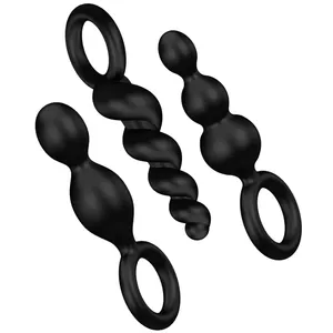 Анальная пробка Satisfyer Силикон Черный