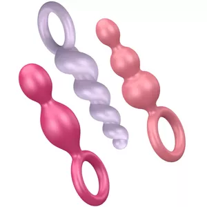 Anālais korķis Satisfyer Silikons Tricolor