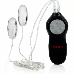 Compact dual‑bullet vibrator California Exotics Colt 7‑Function Twin Turbo Bullets, 0.194 kg
