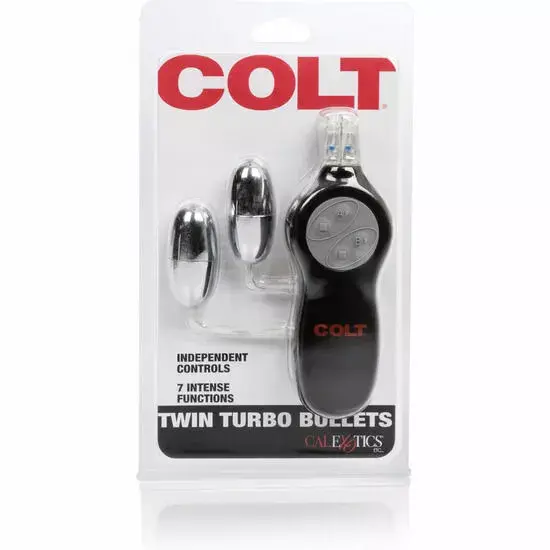 Dual‑bullet vibrator California Exotics Colt Twin Turbo Bullets Photo 6