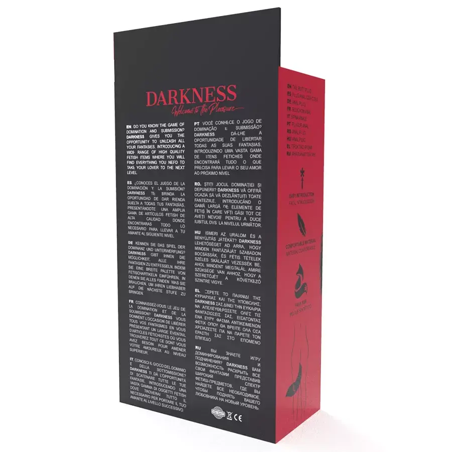 Анальная пробка DARKNESS D-221138 Photo 2