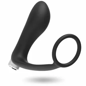 ADDICTED TOYS PROSTATAS VIBRATORS UZLĀDĒJAMS MODELIS 1 - MELNS