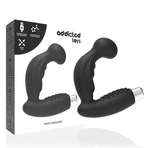 Prostate Massager ADDICTED TOYS Silicone Black