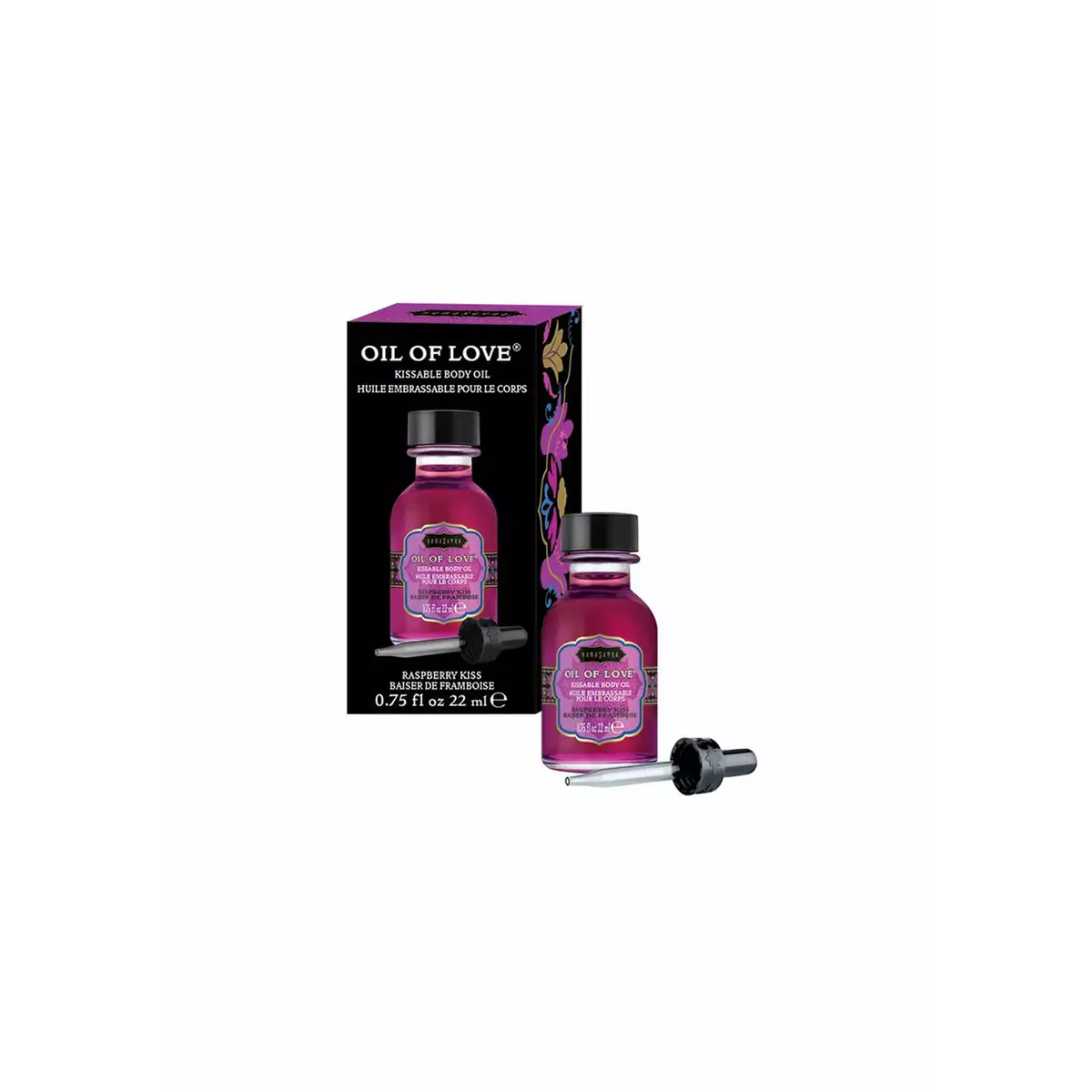 Massage Oil Kama Sutra Raspberry 22 ml Photo 1
