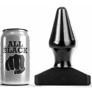 Anālais korķis D-221726 All Black Silikons