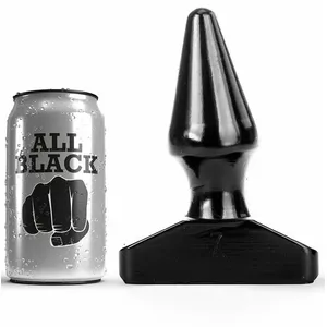 Анальная пробка D-221852 All Black Силикон