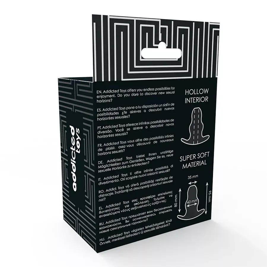 Анальная пробка ADDICTED TOYS Medium 9.5 см Photo 4