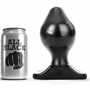 Anal Plug D-222811 All Black Silicone