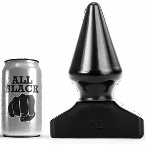 Anal Plug D-222825 All Black Silicone